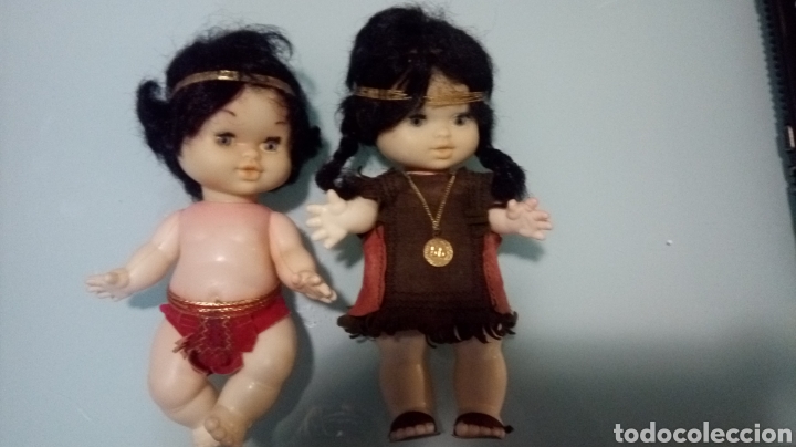 Mu&ntilde;ecas espa&ntilde;olas modernas: Mu&ntilde;ecos Indios de BB onil a&ntilde;os 60 - Foto 1