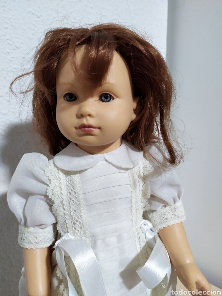 Bambole Spagnole Moderne: mu&ntilde;eca asi pecosa berenguer comunion pelirroja