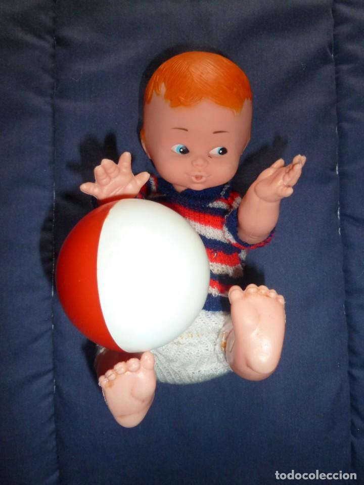 Mu&ntilde;ecas espa&ntilde;olas modernas: MU&Ntilde;ECO A CUERDA CON PELOTA FUNCIONANDO - Foto 2