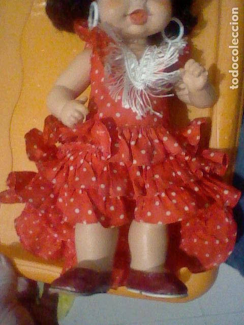 Mu&ntilde;ecas espa&ntilde;olas modernas: GITANILLA MU&Ntilde;ECA GRACIOSA 30 CMS ALTO PLASTICO DURO - Foto 3