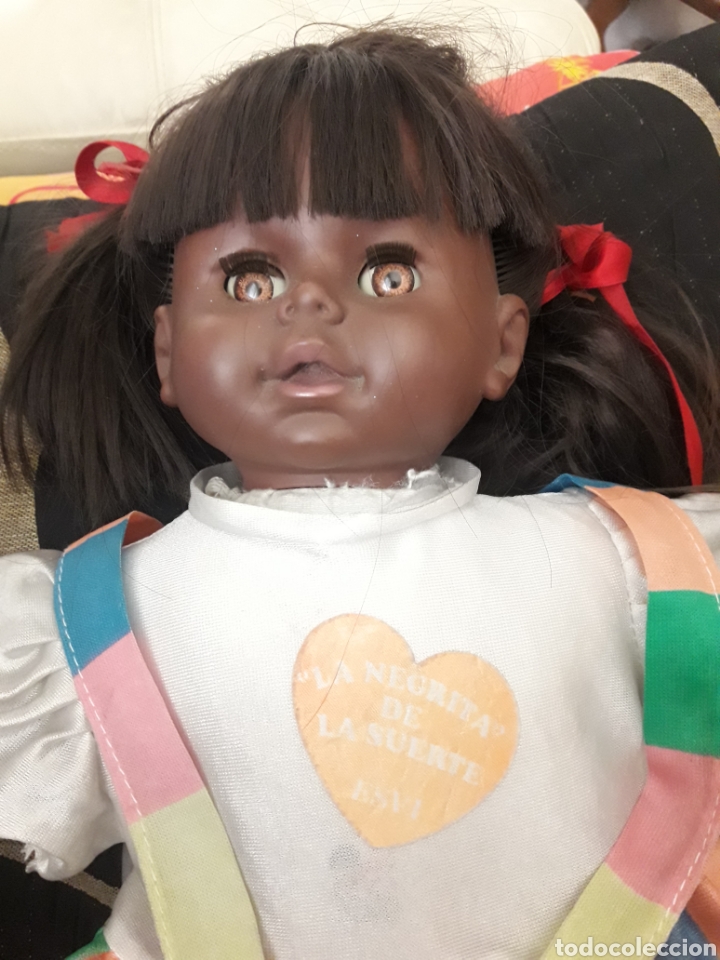 Mu&ntilde;ecas espa&ntilde;olas modernas: Antigua mu&ntilde;eca negrita, Minison - Foto 2