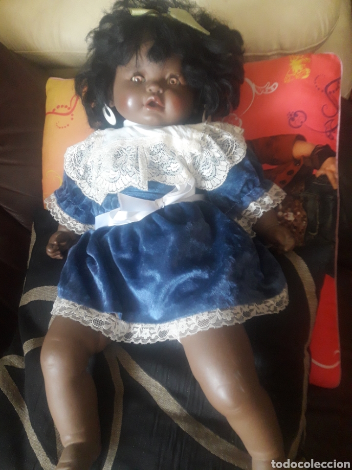 Mu&ntilde;ecas espa&ntilde;olas modernas: Antigua mu&ntilde;eca negrita, Arias - Foto 2