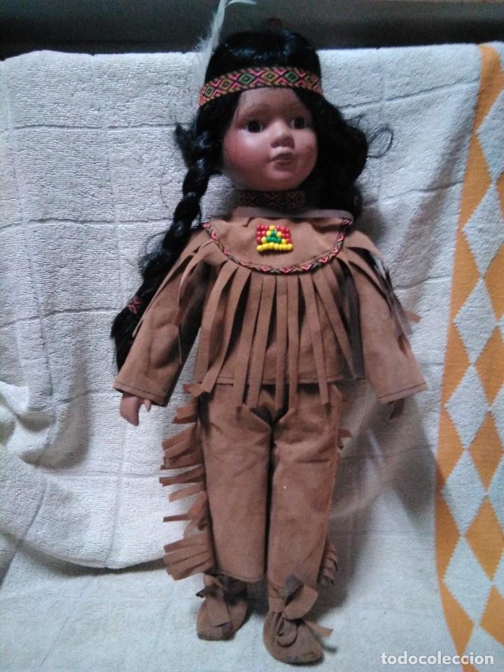Mu&ntilde;ecas espa&ntilde;olas modernas: PRECIOSA MU&Ntilde;ECA DE INDIA ( 41 cm ) - Foto 1