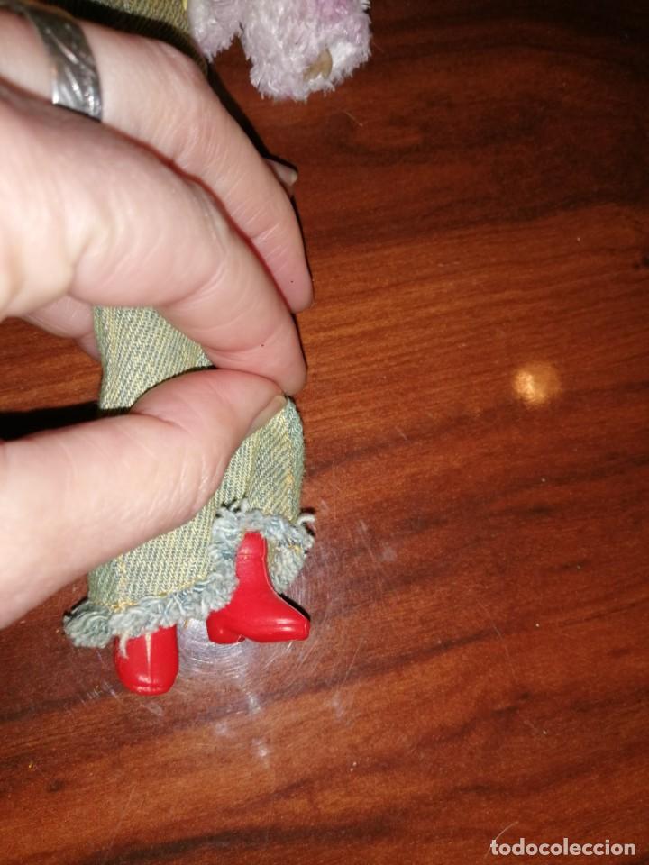 Mu&ntilde;ecas espa&ntilde;olas modernas: Mu&ntilde;eca con cuerpo de fieltro - Foto 6