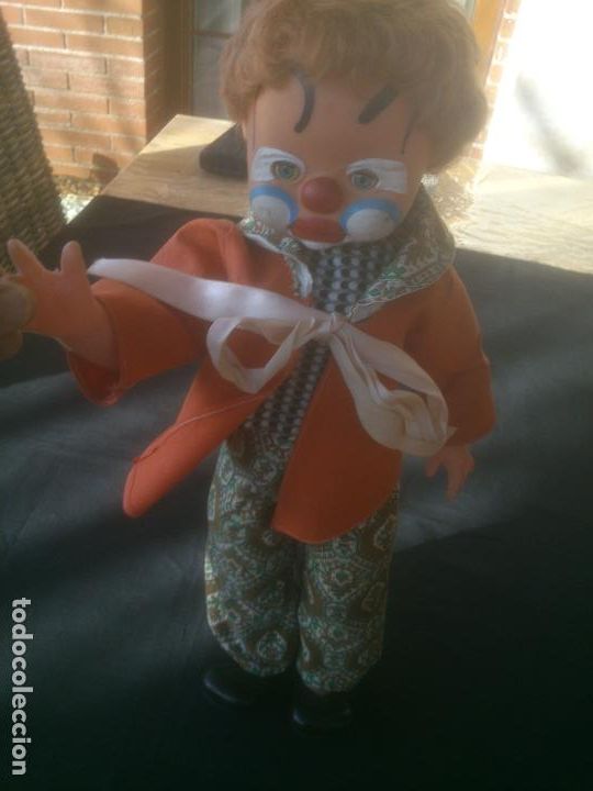 Mu&ntilde;ecas espa&ntilde;olas modernas: GRAN PAYASO MU&Ntilde;ECO 60CM. - Foto 3
