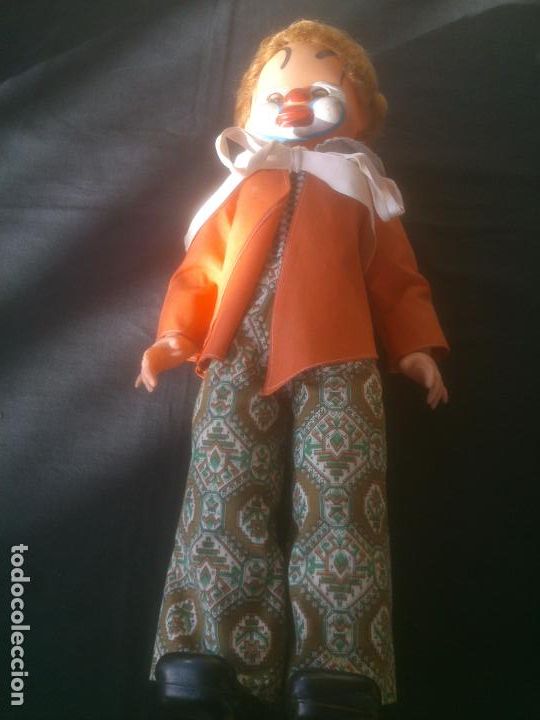 Mu&ntilde;ecas espa&ntilde;olas modernas: GRAN PAYASO MU&Ntilde;ECO 60CM. - Foto 1