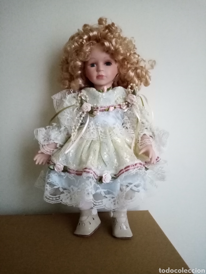 Mu&ntilde;ecas espa&ntilde;olas modernas: Mu&ntilde;eca de porcelana - Foto 1