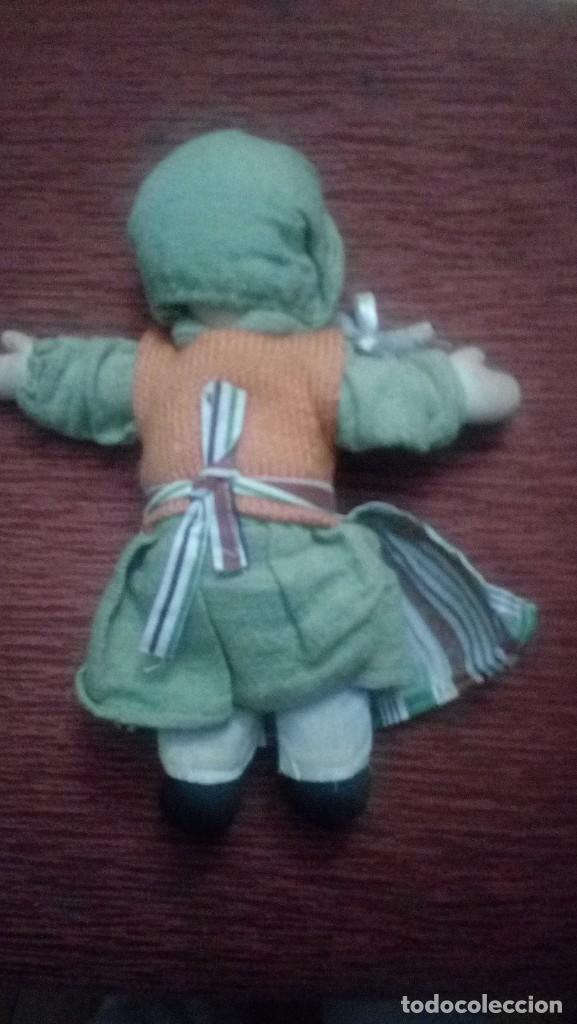 Mu&ntilde;ecas espa&ntilde;olas modernas: Mu&ntilde;eca de cer&aacute;mica y trapo - Foto 2