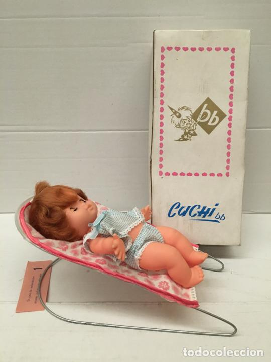 Mu&ntilde;ecas espa&ntilde;olas modernas: MU&Ntilde;ECA CUCHI DE BB EN SU CUNA - Foto 1