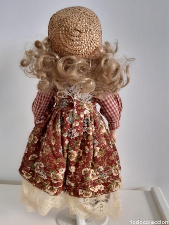 Mu&ntilde;ecas espa&ntilde;olas modernas: Mu&ntilde;eca cara y brazos de porcelana. - Foto 3