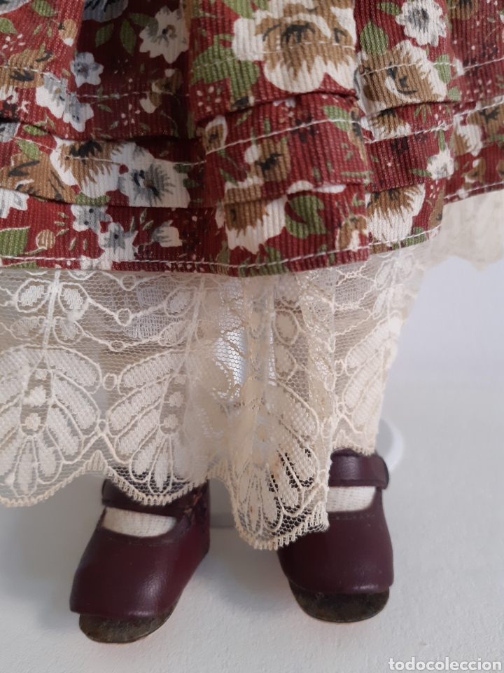 Mu&ntilde;ecas espa&ntilde;olas modernas: Mu&ntilde;eca cara y brazos de porcelana. - Foto 4