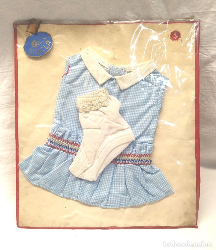 Mu&ntilde;ecas espa&ntilde;olas modernas: Conjunto Vestido de la Casa Macla - Foto 1