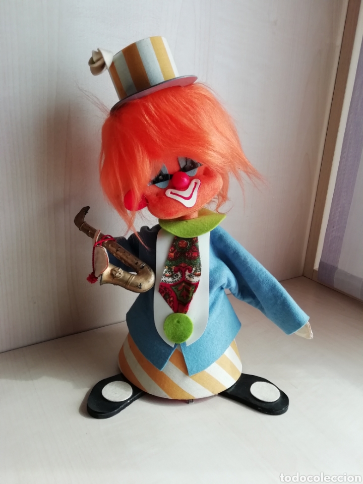 Mu&ntilde;ecas espa&ntilde;olas modernas: Payaso de fieltro - Foto 2