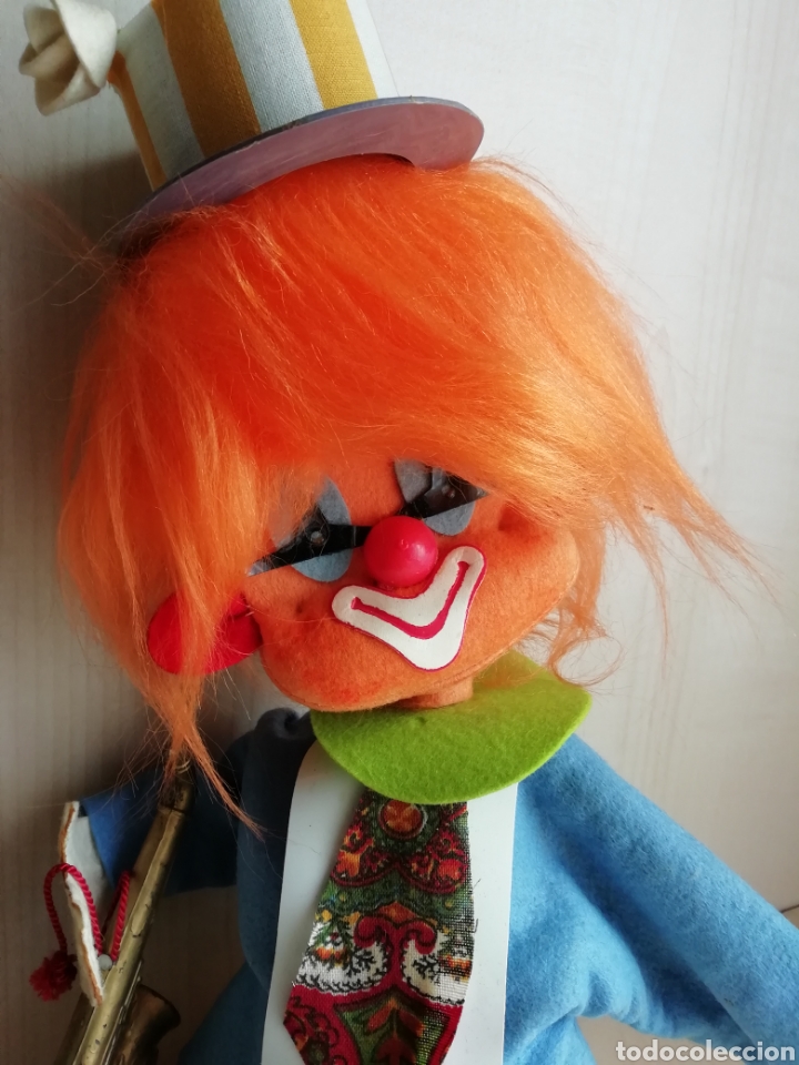 Mu&ntilde;ecas espa&ntilde;olas modernas: Payaso de fieltro - Foto 1
