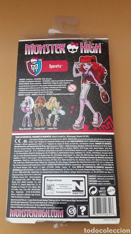 Mu&ntilde;ecas espa&ntilde;olas modernas: CONJUNTO OPERETTA MONSTER HIGH - Foto 2