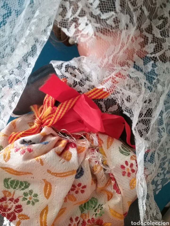 Mu&ntilde;ecas espa&ntilde;olas modernas: Mu&ntilde;eca valenciana con traje t&iacute;pico de Fallera. - Foto 4