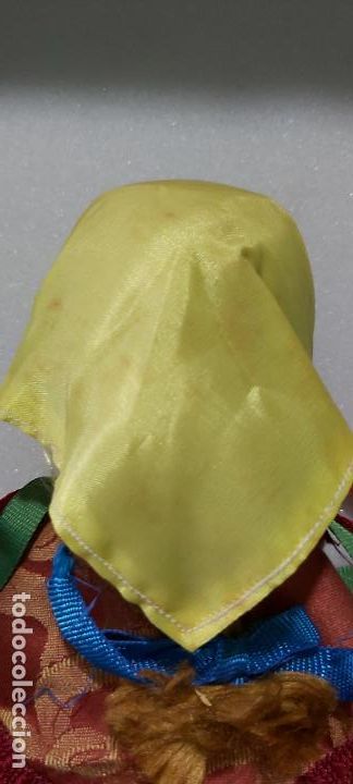 Mu&ntilde;ecas espa&ntilde;olas modernas: Mu&ntilde;eca traje regional sin marca mide aproximadamente 27cms - Foto 4