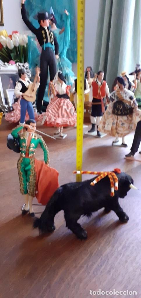 Mu&ntilde;ecas espa&ntilde;olas modernas: TORERO Y TORO DE MAR&Iacute;N. - Foto 1