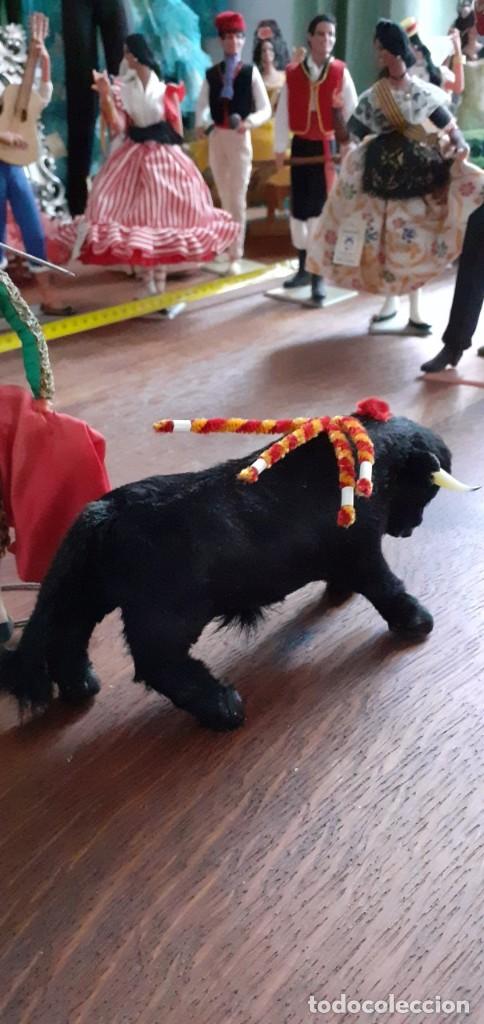 Mu&ntilde;ecas espa&ntilde;olas modernas: TORERO Y TORO DE MAR&Iacute;N. - Foto 3