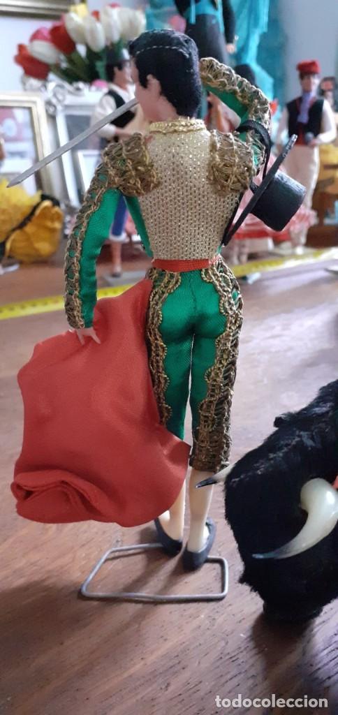 Mu&ntilde;ecas espa&ntilde;olas modernas: TORERO Y TORO DE MAR&Iacute;N. - Foto 4