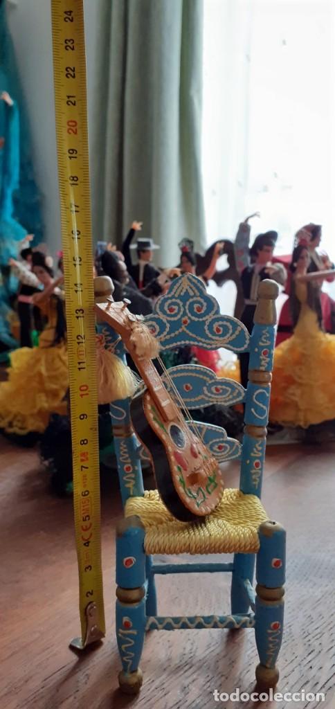 Mu&ntilde;ecas espa&ntilde;olas modernas: SILLA MU&Ntilde;ECAS FLAMENCAS. - Foto 1