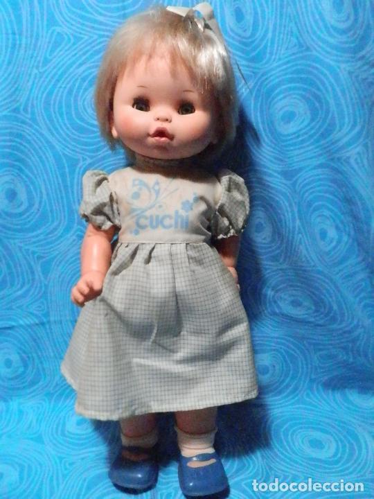 Mu&ntilde;ecas espa&ntilde;olas modernas: MU&Ntilde;ECA CUCHI bb , OJOS DURMIENTES AZULES - Foto 2