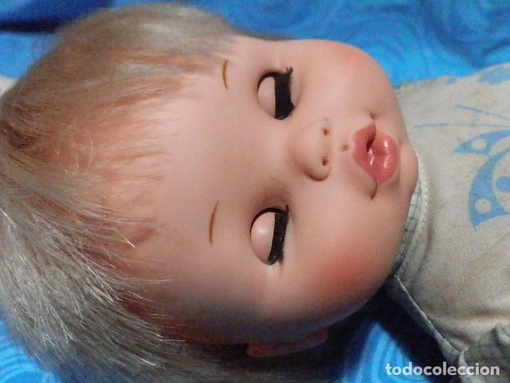Mu&ntilde;ecas espa&ntilde;olas modernas: MU&Ntilde;ECA CUCHI bb , OJOS DURMIENTES AZULES - Foto 8