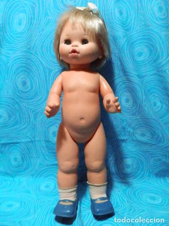 Mu&ntilde;ecas espa&ntilde;olas modernas: MU&Ntilde;ECA CUCHI bb , OJOS DURMIENTES AZULES - Foto 9