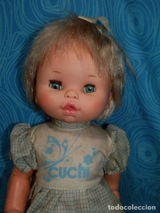 Mu&ntilde;ecas espa&ntilde;olas modernas: MU&Ntilde;ECA CUCHI bb , OJOS DURMIENTES AZULES - Foto 16