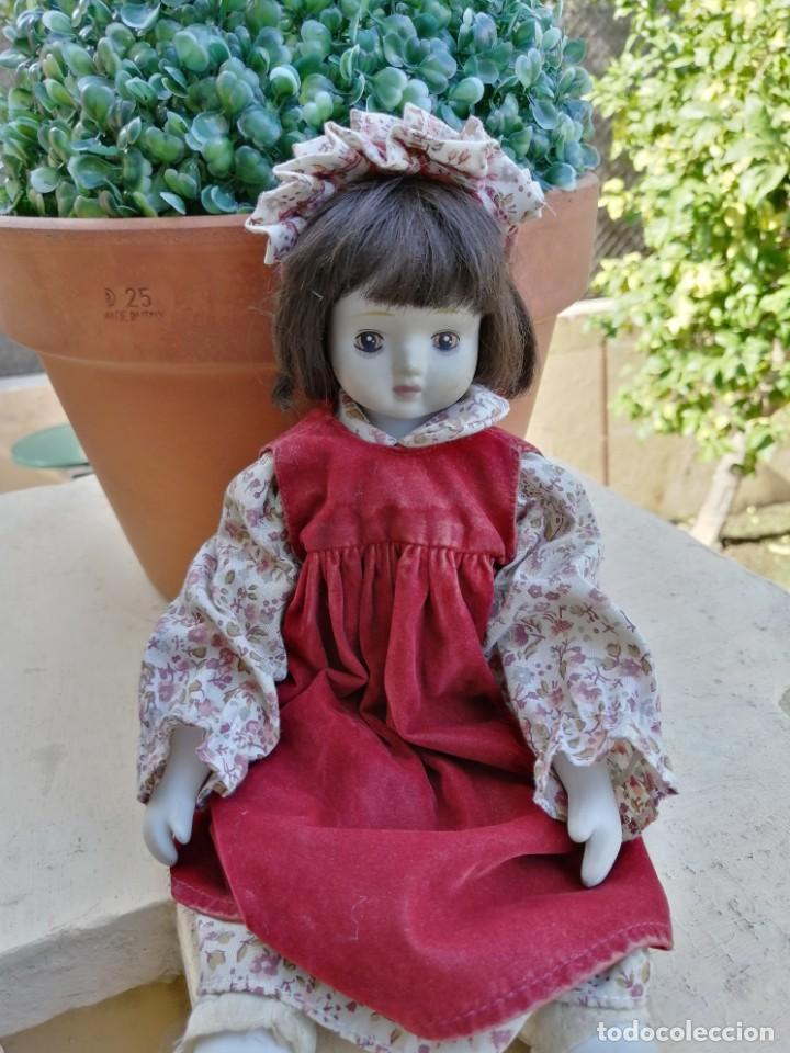 Mu&ntilde;ecas espa&ntilde;olas modernas: Mu&ntilde;eca de porcelana antigua a&ntilde;o 76 - Foto 3