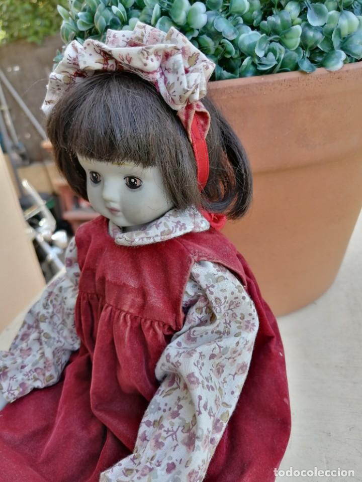 Mu&ntilde;ecas espa&ntilde;olas modernas: Mu&ntilde;eca de porcelana antigua a&ntilde;o 76 - Foto 4