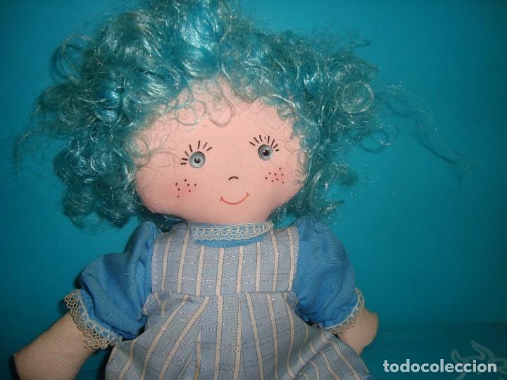 Mu&ntilde;ecas espa&ntilde;olas modernas: ANTIGUA MU&Ntilde;ECA DE TRAPO A&Ntilde;OS 70 - Foto 2