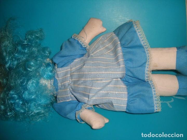 Mu&ntilde;ecas espa&ntilde;olas modernas: ANTIGUA MU&Ntilde;ECA DE TRAPO A&Ntilde;OS 70 - Foto 3