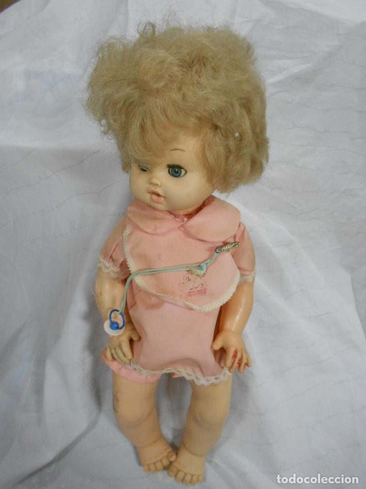Mu&ntilde;ecas espa&ntilde;olas modernas: ANTIGUA MU&Ntilde;ECA CON CHUPA - Foto 2