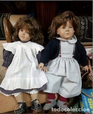 Mu&ntilde;ecas espa&ntilde;olas modernas: 2 MU&Ntilde;ECAS COLECCION..D ANTON JOS ..60 CM - Foto 1