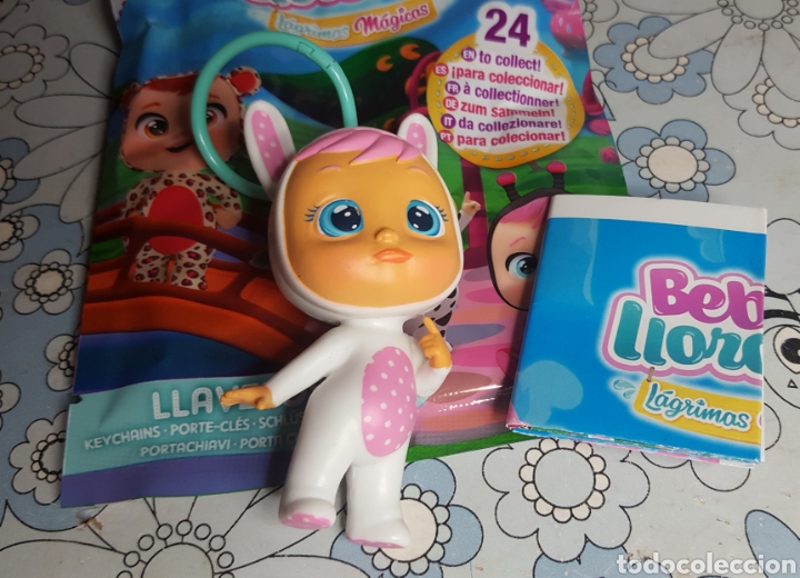 Mu&ntilde;ecas espa&ntilde;olas modernas: Llavero Bebes llorones - Foto 1