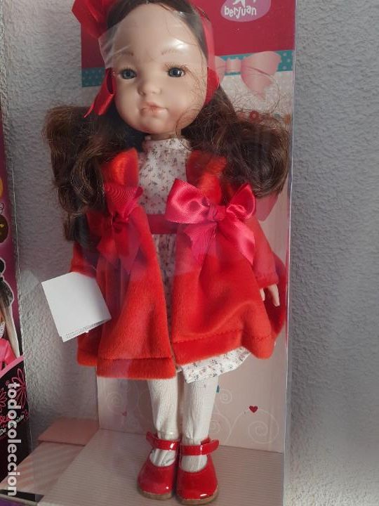 Moderne spanische Puppen: Preciosa mu&ntilde;eca de Berjuan. Parecida a Paola Reina