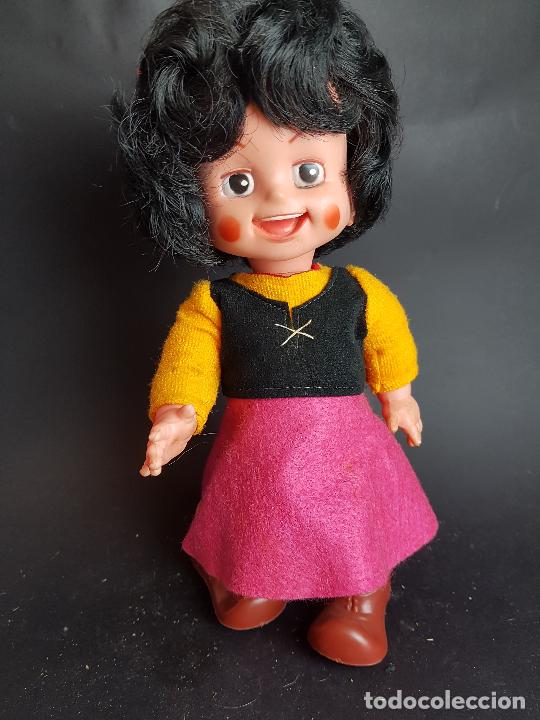 Mu&ntilde;ecas espa&ntilde;olas modernas: mu&ntilde;eca heidi a&ntilde;os 70 - Foto 1