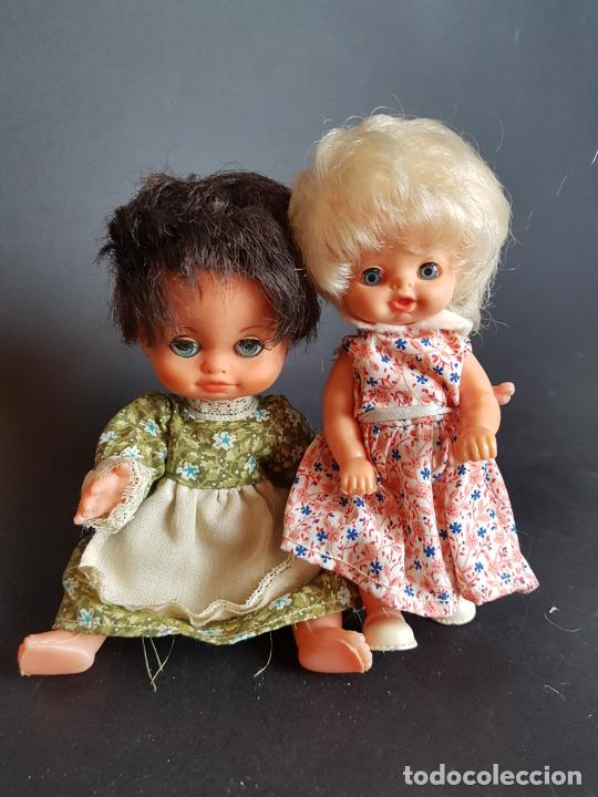 Mu&ntilde;ecas espa&ntilde;olas modernas: lote de 2 mu&ntilde;ecas peque&ntilde;as vicma - Foto 1