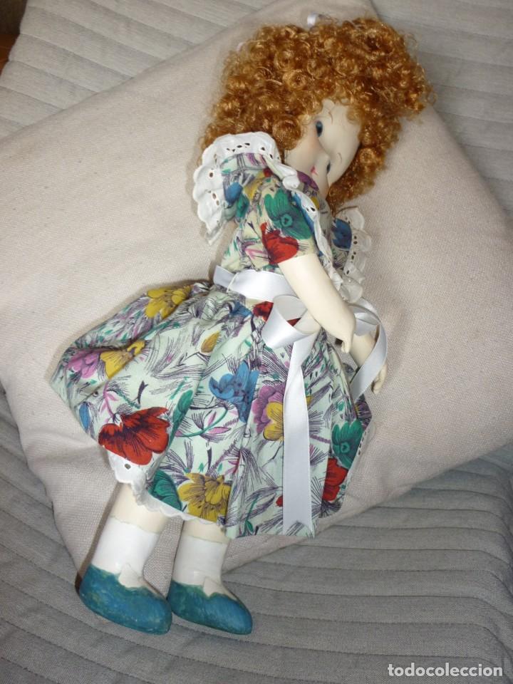 Mu&ntilde;ecas espa&ntilde;olas modernas: MU&Ntilde;ECA DE PAPEL MACH&Eacute; - Foto 8