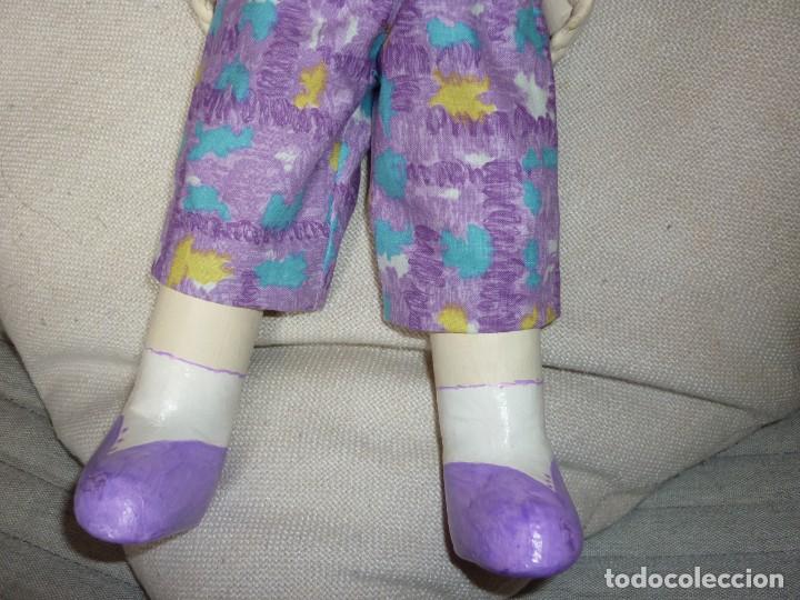 Mu&ntilde;ecas espa&ntilde;olas modernas: MU&Ntilde;ECO DE PAPEL MACH&Eacute; - Foto 3