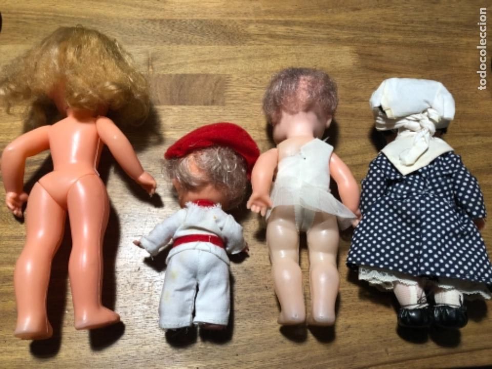 Mu&ntilde;ecas espa&ntilde;olas modernas: Lote 4 mu&ntilde;ecas antiguas - Foto 2
