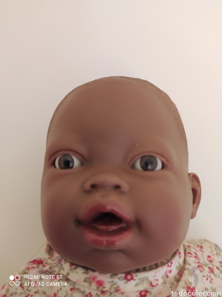Mu&ntilde;ecas espa&ntilde;olas modernas: Mu&ntilde;eca negrita beb&eacute; nines Onil - Foto 2