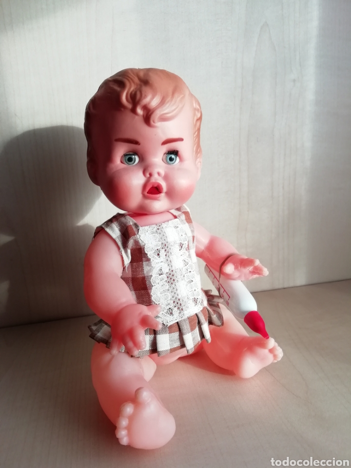 Mu&ntilde;ecas espa&ntilde;olas modernas: Mu&ntilde;eco celuloide industrias Saseri - Foto 1