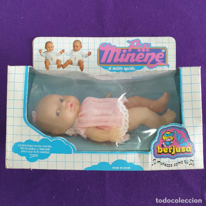 Mu&ntilde;ecas espa&ntilde;olas modernas: MU&Ntilde;ECA PITI MINENE RECIEN NACIDO DE BERJUSA. SIN USAR. EN SU CAJA ORIGINAL. BEBE. MU&Ntilde;ECO.