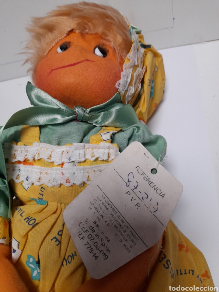 Mu&ntilde;ecas espa&ntilde;olas modernas: MU&Ntilde;ECA DE TRAPO Y FIELTRO A ESTRENAR - Foto 4