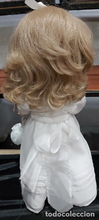Mu&ntilde;ecas espa&ntilde;olas modernas: Mu&ntilde;eca berbesa primera comuni&oacute;n carol - Foto 5