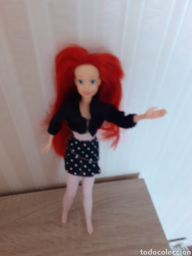 Mu&ntilde;ecas espa&ntilde;olas modernas: Mu&ntilde;eca Ariel Disney,de la marca Simba . - Foto 1
