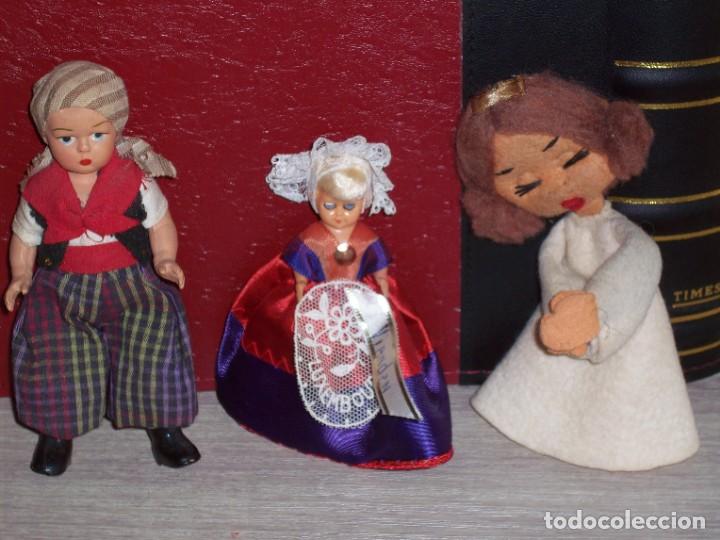 Mu&ntilde;ecas espa&ntilde;olas modernas: lote de tres mu&ntilde;ecos - Foto 1