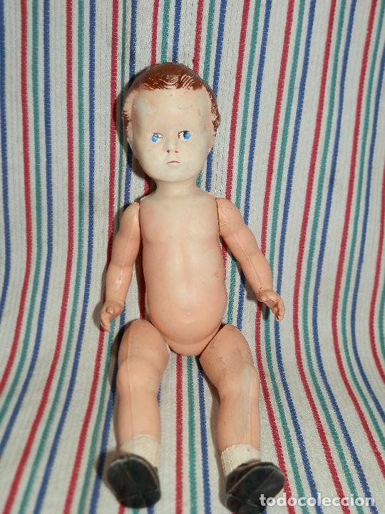 Mu&ntilde;ecas espa&ntilde;olas modernas: ANTIGUO MU&Ntilde;ECO DE VINILO SIN MARCA, 18 CM - Foto 7